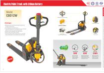 Electric Pallet Truck with Lithium Battery