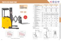 XILIN / Electric Fork Reach Truck / CQDH15C-2