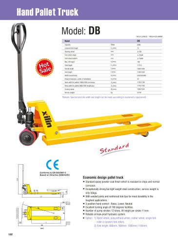 XILIN / Hand Pallet Truck / DB