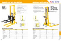 XILIN / Manual Stacker with Straddle Legs / SDJA-I  SDJAS500