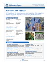 Dual-Shear® M100 Two-Shaft Shredder-1