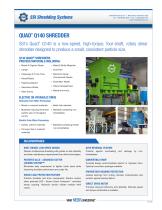 Quad® Q140 Four-Shaft Shredder