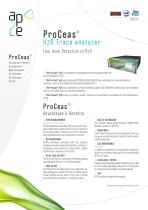 ProCeas® H2O Trace analyzer - 1