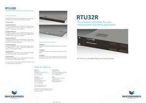 RTU32R brochure