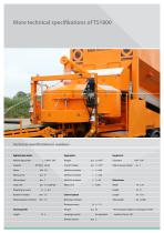 Mobile batching plant TS1800-5