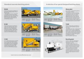 Mobile, semi mobile and special designed concrete batching plants-2