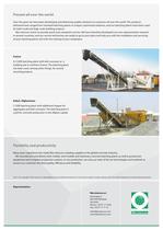 Semi-mobile concrete batching plant on a hook container frame-4