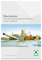 Winter batching plant FI1800-1