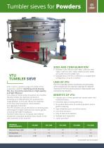 T-Line: Tumbler sieves for Powders - 2