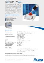 Data sheet ISOTEST HV pro-2
