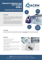 Immersion vacuum leak tester CTE-I-2