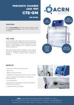 Large vacuum leak tester CTE-GM-4