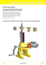 Accessories for SGT high performance screw jack ALBERT-2