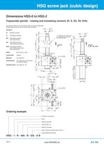 HSG screw jack (cubic design)-6