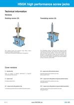 HSGK high performance screw jack-3