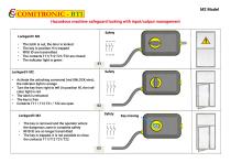 LockGard ® - Dispositif de sécurité de verrouillage de sectionneur, organe de mise sous tension, protecteur de machine dangereuse avec gestion entrée / sortie par commande par clef spéciale RFID avec 16 millions de codages-6