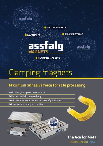 Clamping magnets