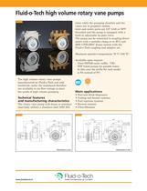 Fluid-o-Tech high volume rotary vane pumps - 1