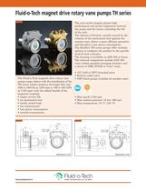 Fluid-o-Tech magnet drive rotary vane pumps TH series-1