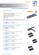 Tools for preinsulated terminals - 3