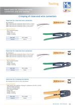 Tools for preinsulated terminals - 6