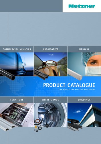 Metzner - Product Catalogue for Rubber and Plastics Processing