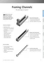 Channel & bolt fixings - 7