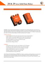 28 & 29 Series Solid State Relays - 3