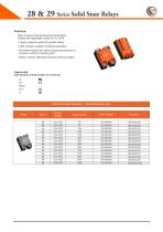 28 & 29 Series Solid State Relays - 4