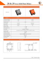 28 & 29 Series Solid State Relays - 8