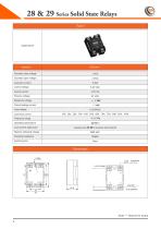 28 & 29 Series Solid State Relays - 9