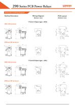 290 Series PCB Power Relays - 5