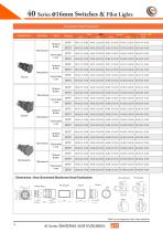 40 Series Ø16mm Switches &  Pilot Lights - 21