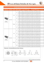 40 Series Ø16mm Switches &  Pilot Lights - 23