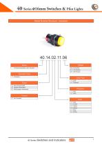 40 Series Ø16mm Switches &  Pilot Lights - 6