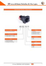 40 Series Ø16mm Switches &  Pilot Lights - 8