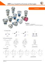 400 Series  Vandal Proof Switches & Pilot Lights - 11