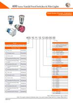 400 Series  Vandal Proof Switches & Pilot Lights - 13