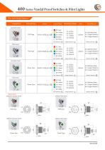 400 Series  Vandal Proof Switches & Pilot Lights - 8