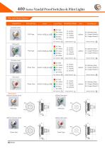 400 Series  Vandal Proof Switches & Pilot Lights - 9