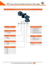 41 Series Ø16mm Stackable Switches & Indicators - 11