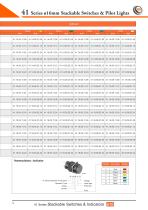 41 Series Ø16mm Stackable Switches & Indicators - 13