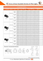 41 Series Ø16mm Stackable Switches & Indicators - 14