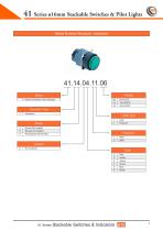 41 Series Ø16mm Stackable Switches & Indicators - 6