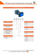 41 Series Ø16mm Stackable Switches & Indicators - 7