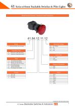 41 Series Ø16mm Stackable Switches & Indicators - 8