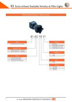 41 Series Ø16mm Stackable Switches & Indicators - 9