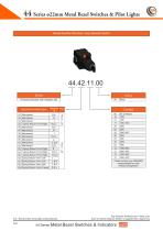 44 Series Ø22mm Metal Bezel Switches & Indicators-9