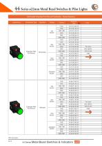 44 Series ø22mm Metal Bezel Switches & Pilot Indicators - 19