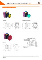 45 Series Ø22mm Nylon Bezel Switches & Indicators - 27